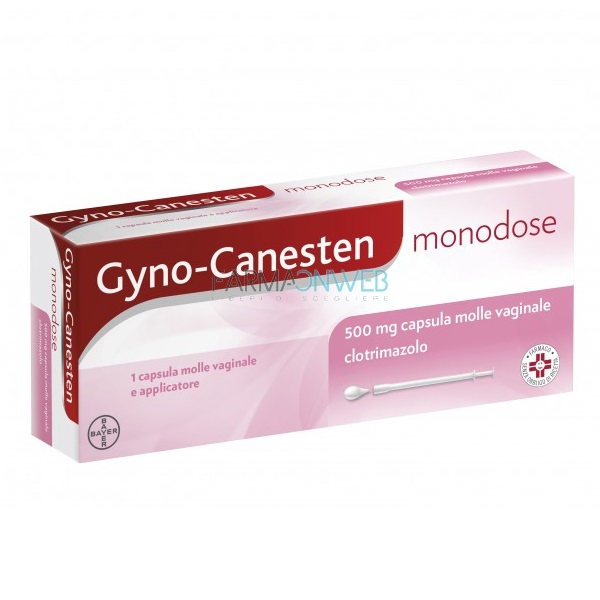 Gynocanesten Mono 1Cpsvag500mg 