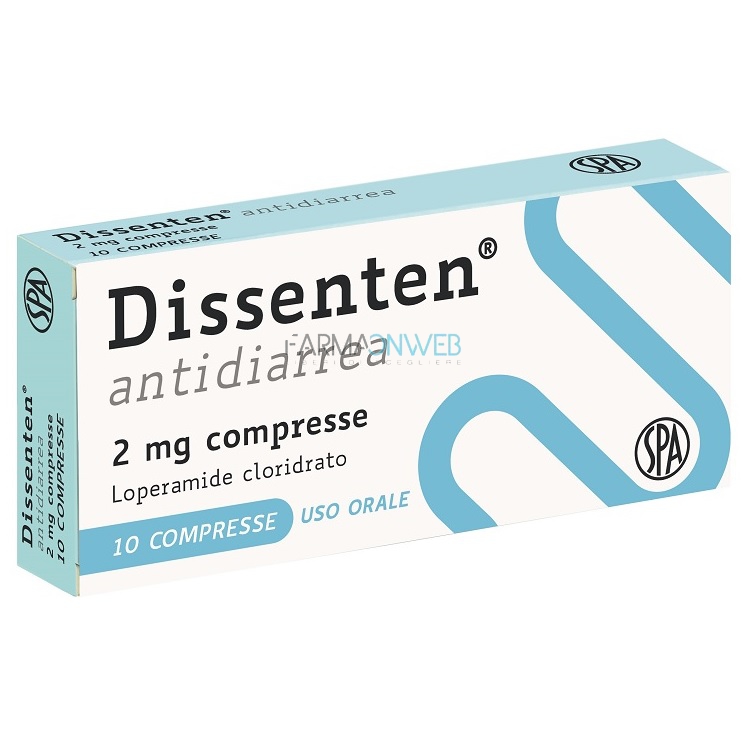 Dissenten Antidiarrea 10Cpr2mg 