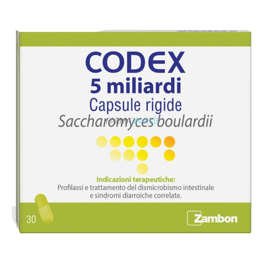 Codex 30Cps 5Mld 250Mg 