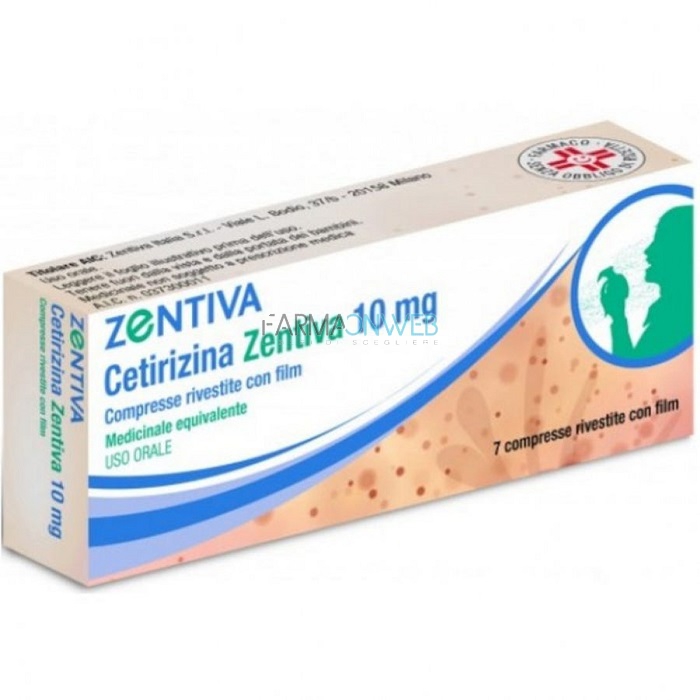 Cetirizina Zent 7Cpr Riv 10Mg 