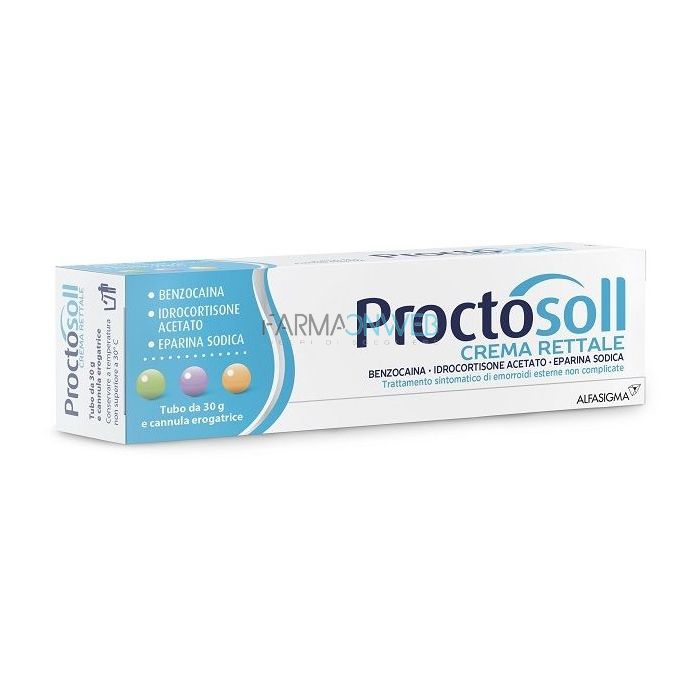 Proctosoll Crema Rett 30G Otc 