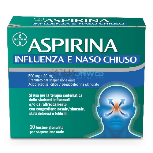 Aspirina Influenza E Naso C 10 
