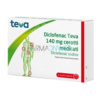 Diclofenac Te 5Cer Med 140Mg 