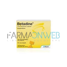 Betadine Sol Cut 10Fl 10Ml 10% 