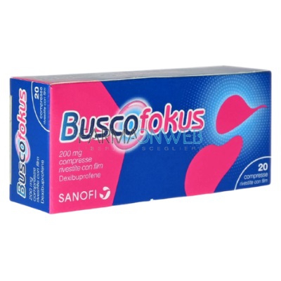Buscofokus 20Cpr Riv 200Mg 