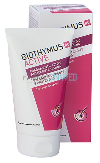 Biothymus Anticaduta Active Donna Balsamo Nutriente e Protettivo 150 ml
