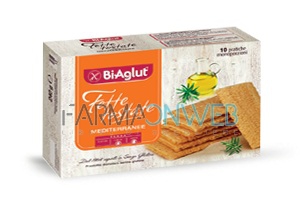 BiAglut Fette Tostate Mediterranee Senza Glutine 10 Monoporzioni 240 g