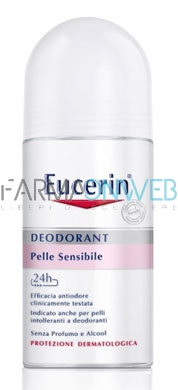 Eucerin Deodorante Delicato Pelli Sensibili Roll-on 50 ml