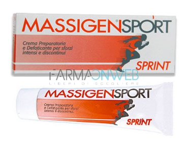 Massigen Linea Sport Sprint Crema Trattamento Attivit Sportiva 50 ml