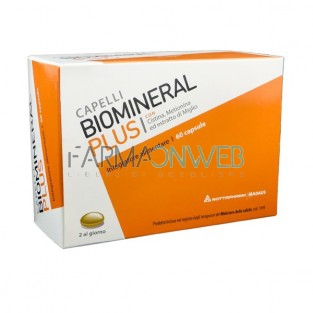Biomineral Linea Unghie e Capelli Plus Integratore Alimentare 60 Capsule