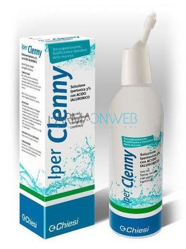 Chiesi Iper Clenny Spray Soluzione Ipertonica al 3% con Acido Ialuronico 100 ml