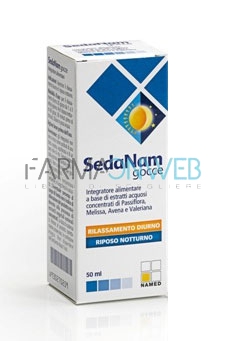 Named Linea Sonno e Serenit SedaNam Integratore Alimentare Gocce 50 ml