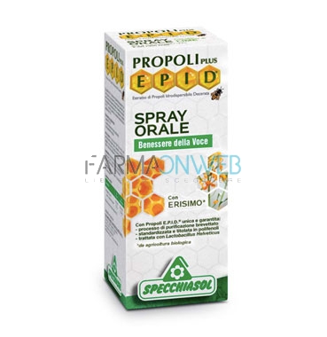 Specchiasol EPID Spray Orale con Erisimo 15 ml