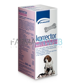 Formevet Korrector Recupero Alimento Complimentare per Cani e Gatti 220 ml