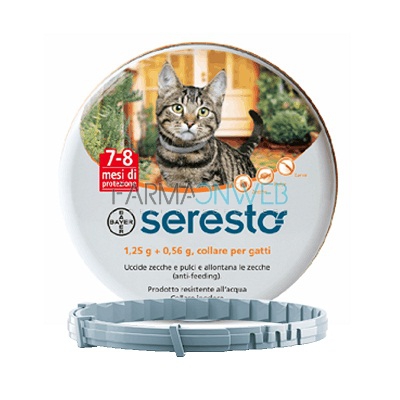 Bayer Seresto Collare Antiparassitario per Gatti