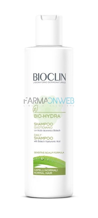 Bioclin Linea Capelli Bio-Hydra Shampoo Quotidiano per Capelli Normali 100 ml