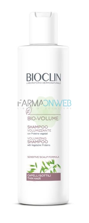 Bioclin Linea Capelli Bio-Volume Shampoo Volumizzante per Capelli Sottili 100 ml
