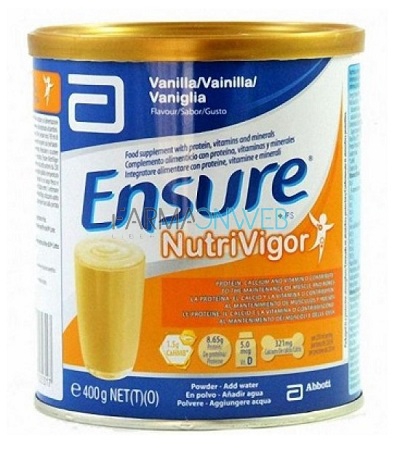 Abbott Ensure NutriVigor Vaniglia Integratore Alimentare 400 g