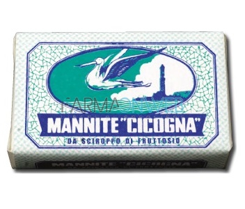 Mannitolo Cicogna in Panetto 25 g