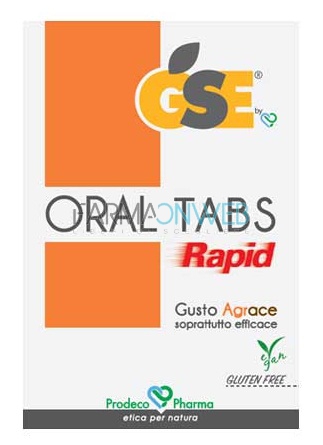 GSE Linea Naso Gola Oral Tabs Rapid 12 compresse
