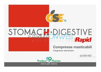 GSE Linea Stomaco e Intestino Stomach Digestive Rapid 24 compresse