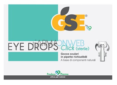 GSE Linea Occhi Eye Drops Click Gocce 10 pipette da 0,5 ml