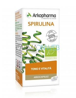 Arkocapsule Spirulina Bio Integratore Alimentare 45 Capsule