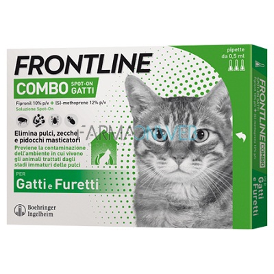 Frontline Combo Spot On per Gatti 6 Pipette