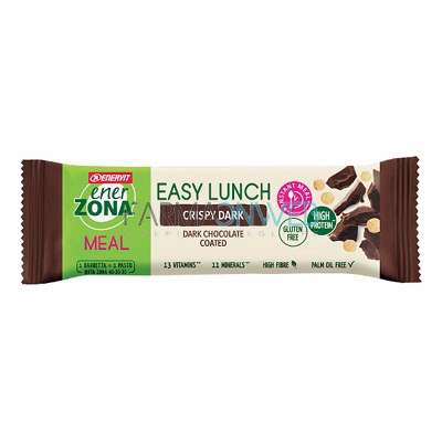 EnerZona Easy Lunch Nutrition Bar Crispy Dark Barretta 58 g