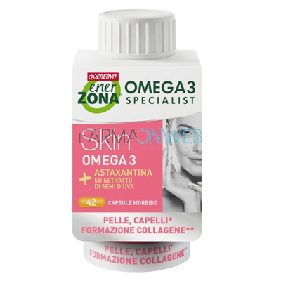 EnerZona Linea Integratori Omega3 Rx Skin 42 capsule