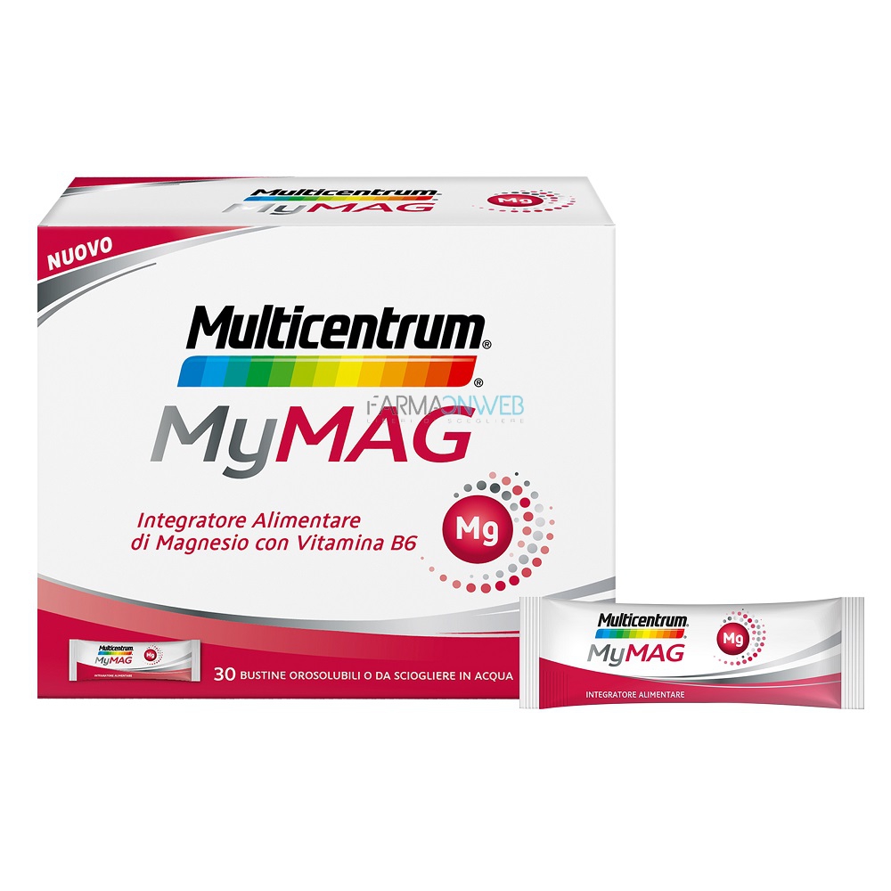 Multicentrum MyMag Integratore Alimentare 30 buste