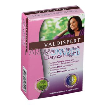 Valdispert Linea Day & Night Menopausa Integratore Alimentare 30 + 30 compresse