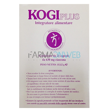 Bromatech Kogi Plus Integratore Alimentare 24 Capsule
