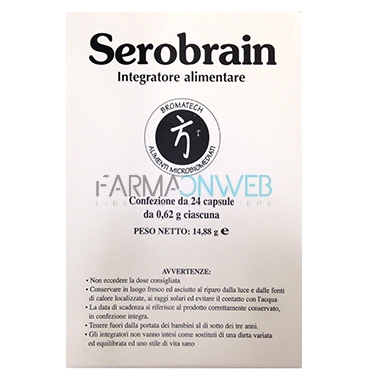 Bromatech Serobrain Integratore Alimentare 24 Capsule
