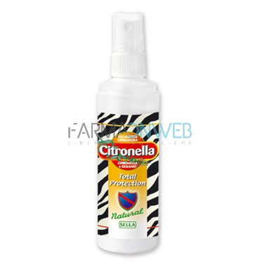 Sella Linea Anti-Zanzare Citronella Total Protection Family Spray 100 ml
