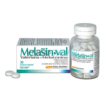 Melasin Linea Sonno e Serenit Val Integratore Alimentare Valeriana 30 Compresse