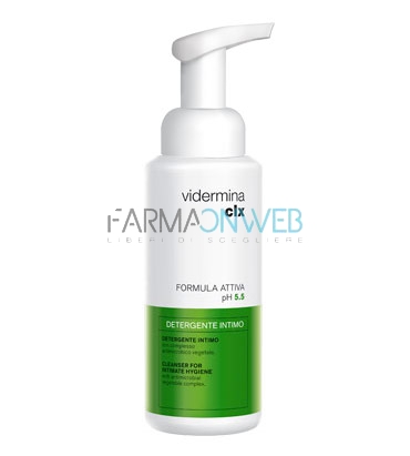Vidermina CLX Detergente Intimo pH 5.5 Formula Attiva 500 ml
