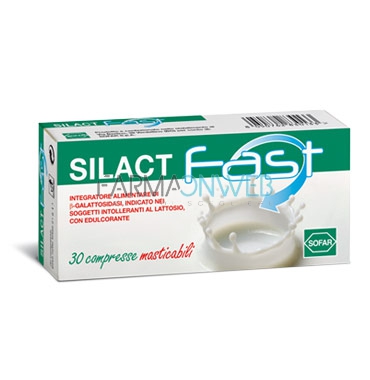 Sofar Linea Digestione Sana Silact Fast Integratore 30 Compresse Masticabili