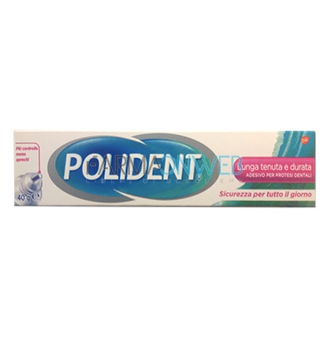 Polident Linea Protesi Dentali Imbattibile Lunga Tenuta Crema Adesiva 40 g