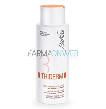 BioNike Triderm Linea Detergenza Quotidiana Doccia Schiuma Riacidificante 200 ml
