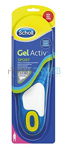 Scholl Linea Benessere dei Piedi Gel Activ Sport 1 Paio di Solette Donna