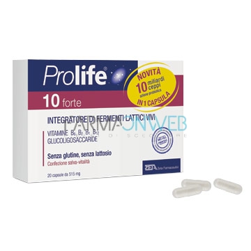 Prolife 10 Forte Integratore Fermenti Lattici 20 Capsule