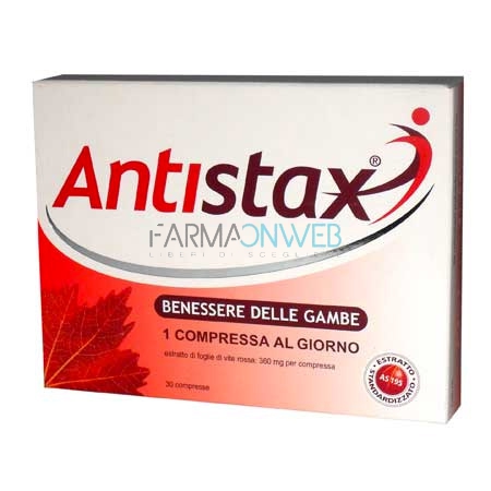 Antistax Linea Benessere delle Gambe Integratore Alimentare 30 Compresse