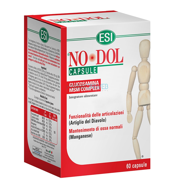 No Dol Glucosamina Condroitin Solfato 60 Capsule