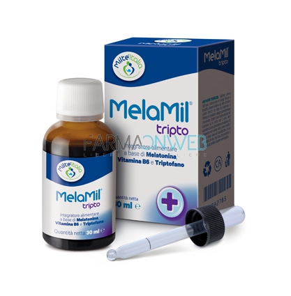 Humana Linea Bambini Sonno e Relax MelaMil Tripto Milte Integratore Gocce 30 ml