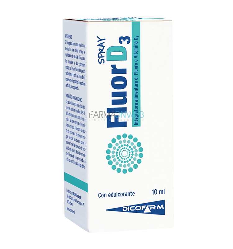 Dicofarm FluorD3 Spray Integratore Alimentare 10 ml