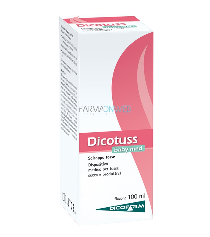 Dicofarm Dicotuss Baby Med Integratore Alimentare 100 ml