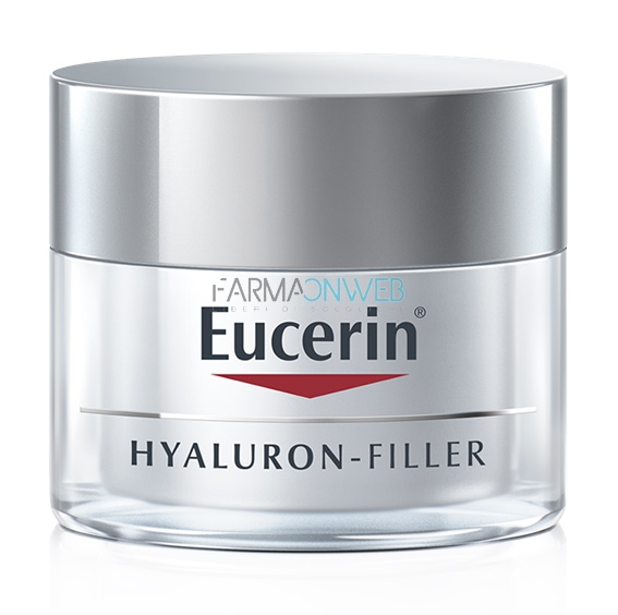 Eucerin Hyaluron Filler Antirughe Crema Giorno Pelle Secca 50 ml