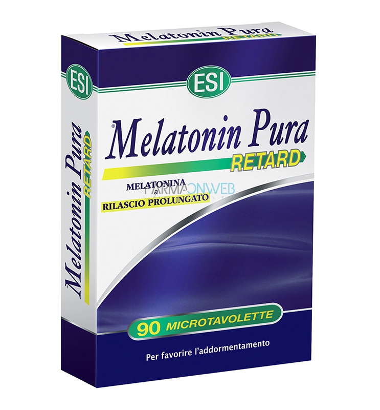 Esi Melatonin Pura Retard 1 mg Integratore 90 Microtavolette