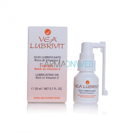 VEA Linea Pelli Sensibili Lubrivit Olio Emolliente Lubrificante Zone Intime 20ml